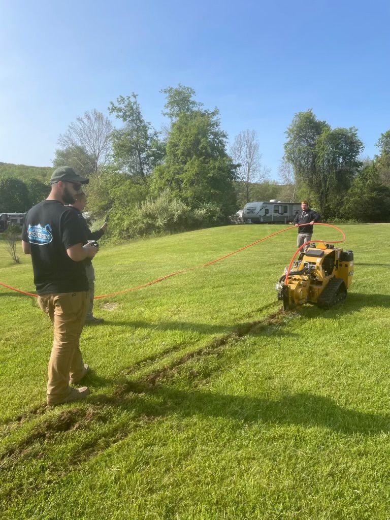 Grading and site preparation by JWSR LLC in New Jersey
