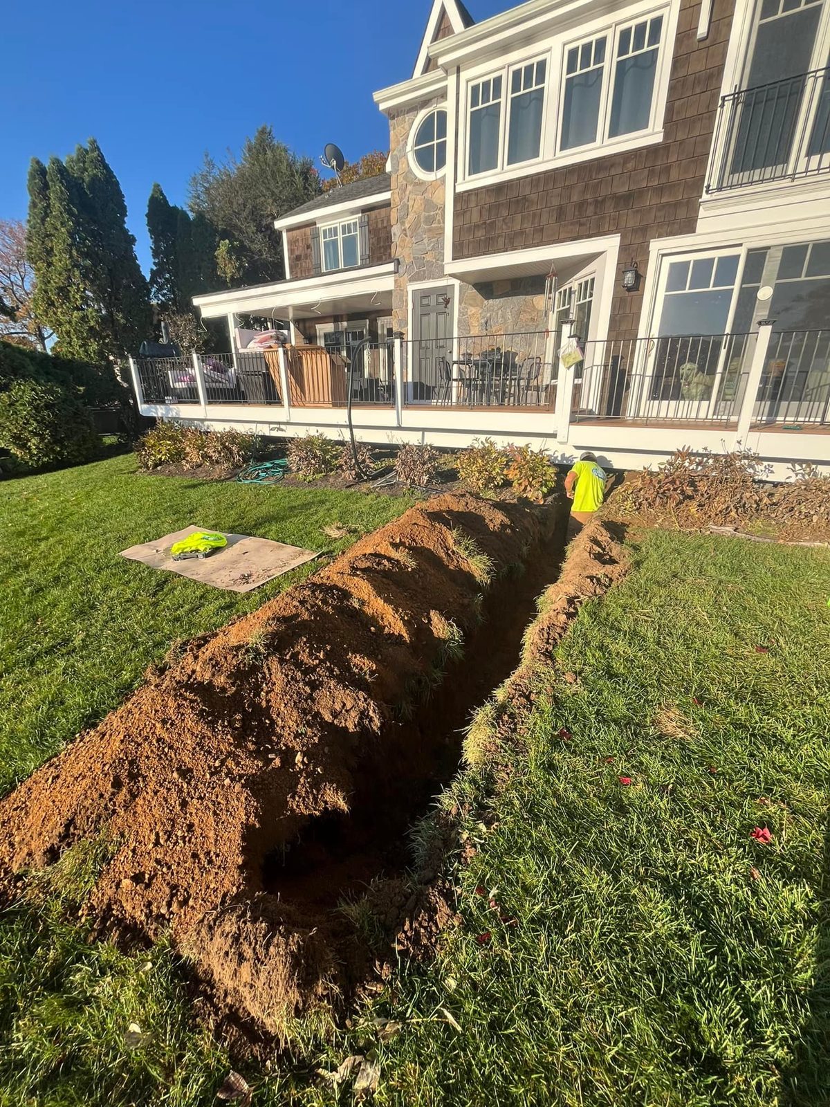 Grading and site preparation by JWSR LLC in New Jersey