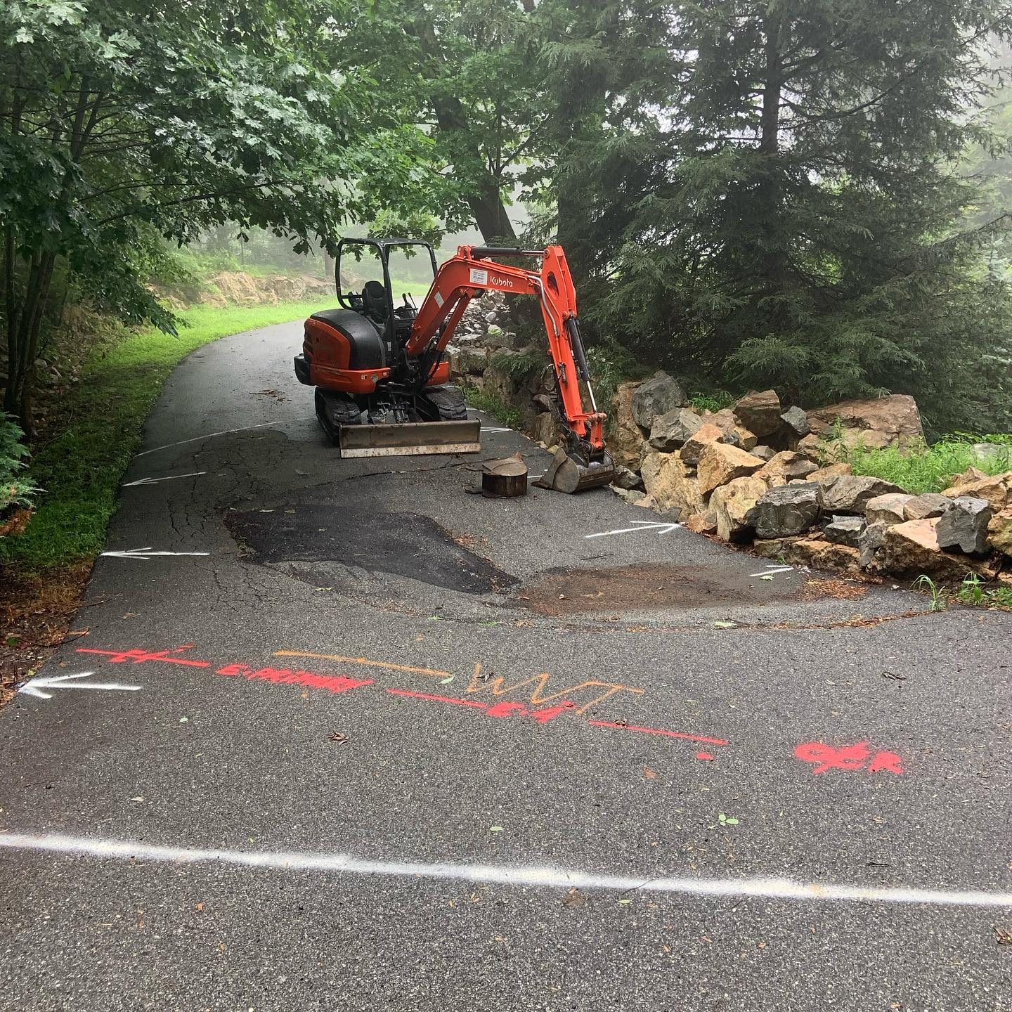 Sewer, water and underground utility work by JWSR LLC in New Jersey