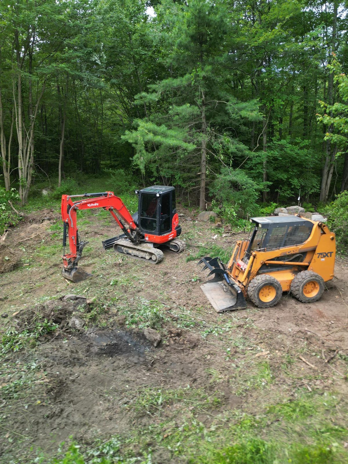 Land clearing by JWSR LLC in New Jersey